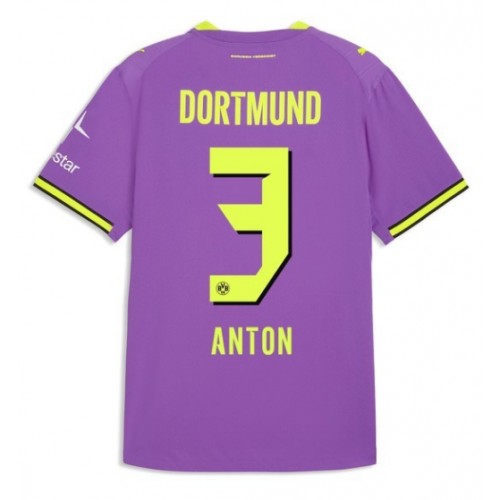 Borussia Dortmund Waldemar Anton #3 Kolmaspaita 2026-27 Lyhythihainen